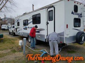 Disconnecting at the RV Park