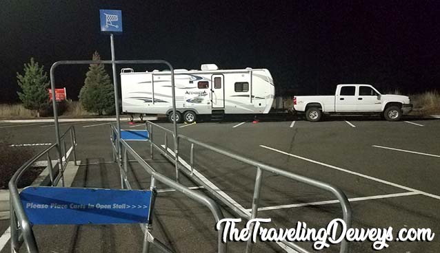 have you ever had a problem boondocking at walmart